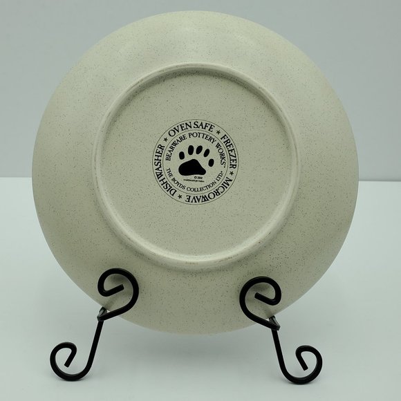 Boyds Bears Home Sweet Home Plates Bearware Pottery Boyds Collection Teddy Bears - Picture 4 of 5